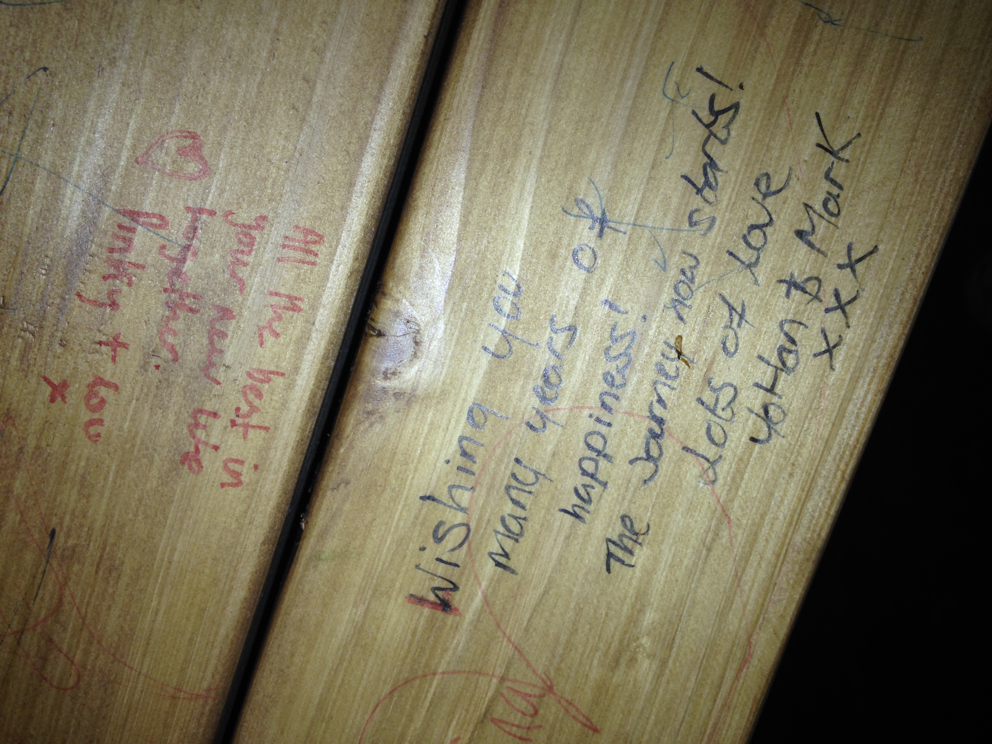 Guest Book Bench