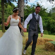 Adam & Cheryl at Brook Farm Cuffley