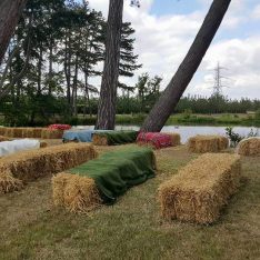 Straw Bales at Brook Farm Cuffley