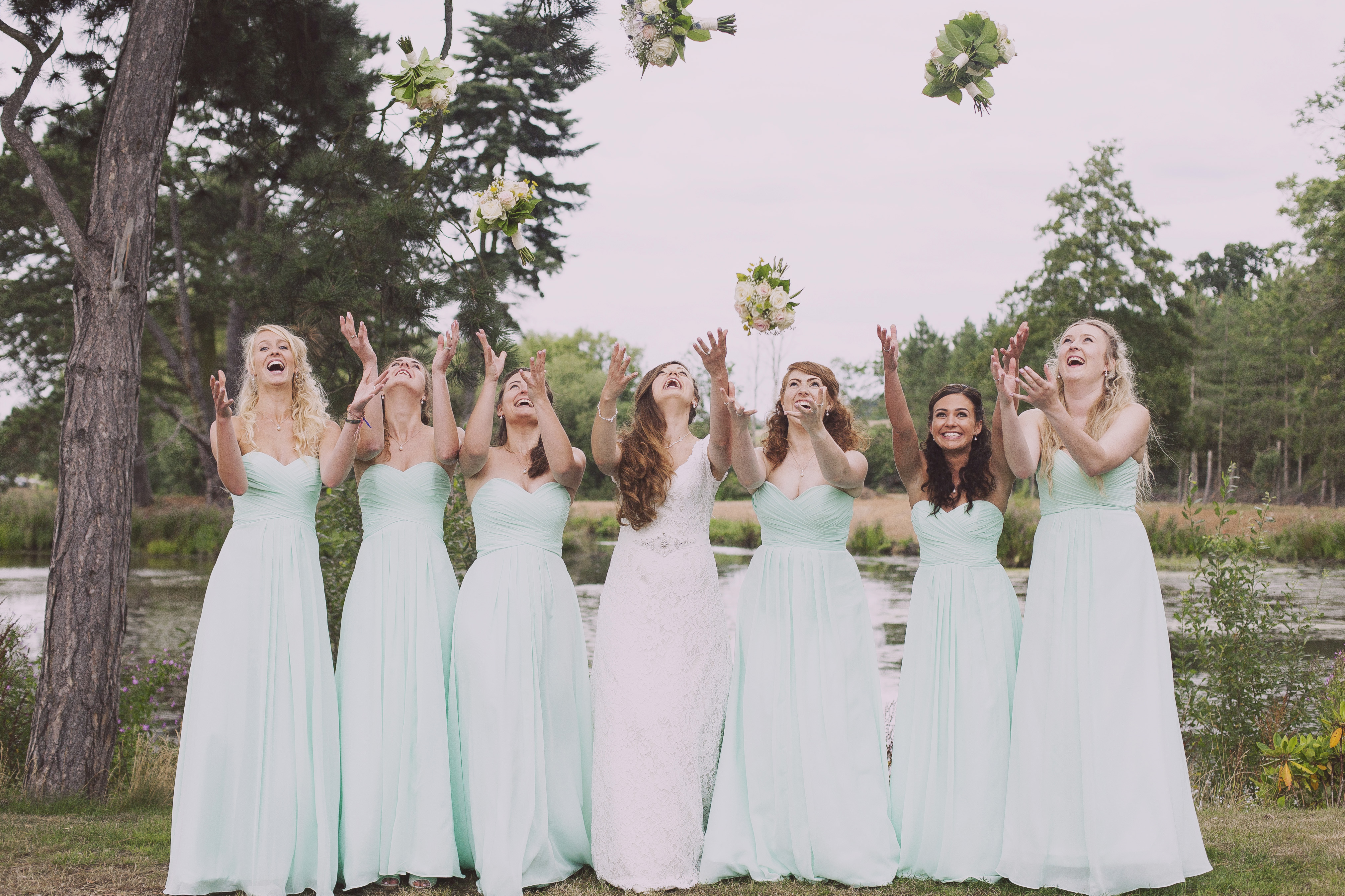 Bridesmaids - Brook Farm Wedding
