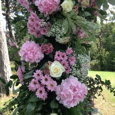 Flower Arch - Brook Farm Wedding