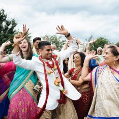 Anna & Bhav at Brook Farm Cuffley