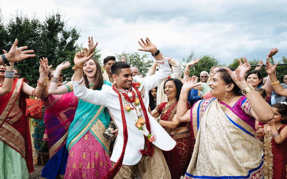 Anna & Bhav at Brook Farm Cuffley