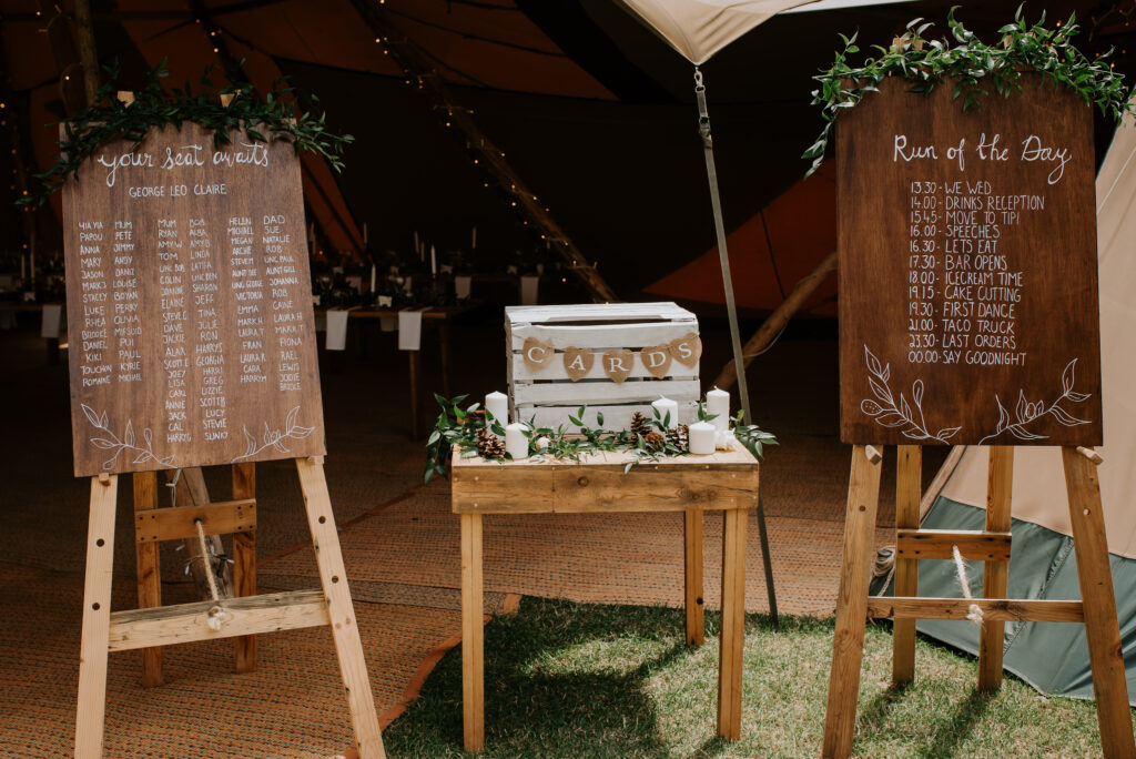 Table Plan, Seating Plan, Brook Farm, Brook Farm Cuffley, Michelle Cordner Photography